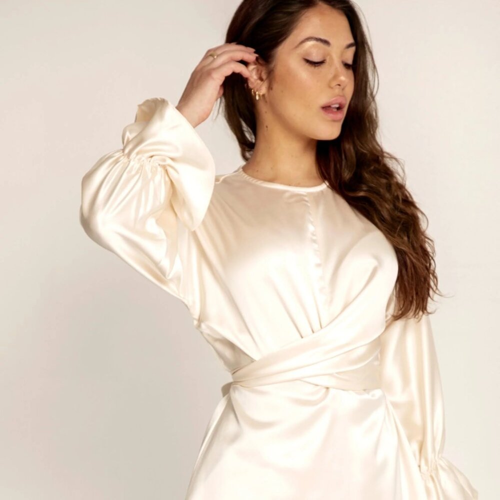 Aubrey Satin Top